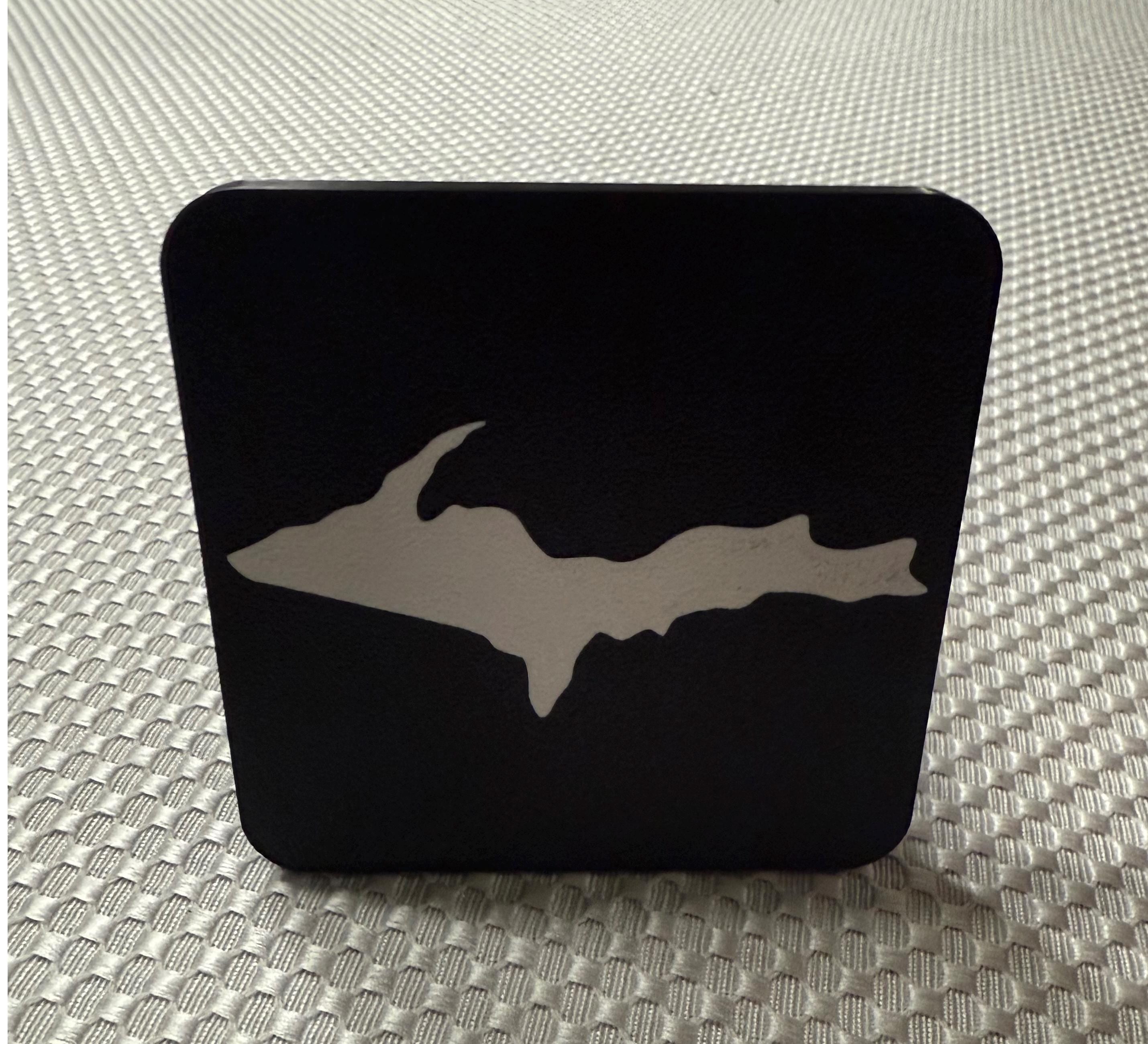 Small Yooper Spirit Hitch Cover - 2" - Upper Peninsula of Michigan