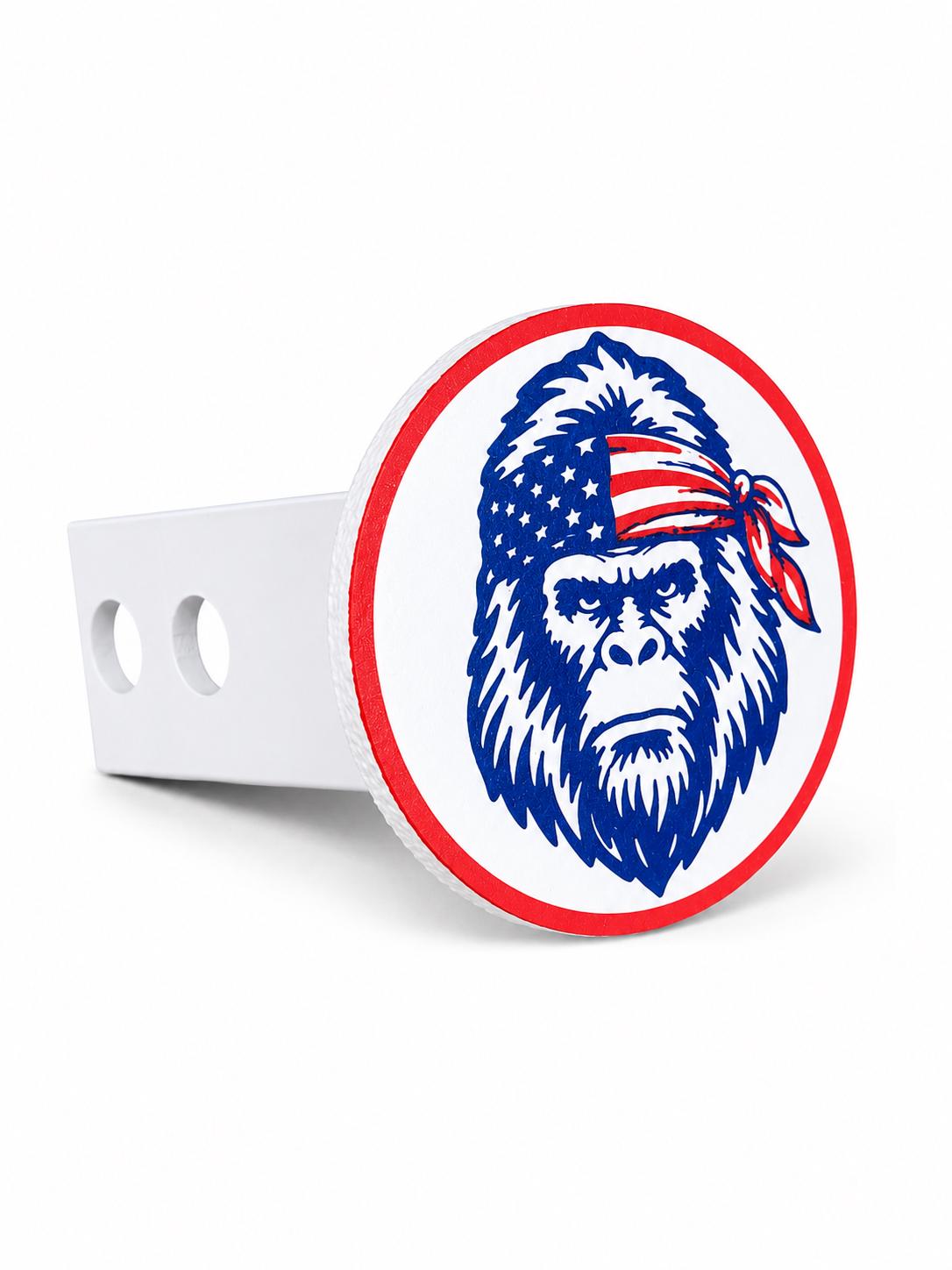 Sasquatch American Badass Hitch Cover - 2"