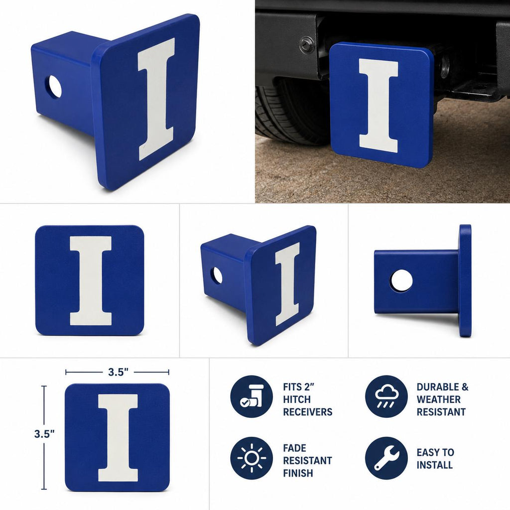 Ishpeming Spirit Hitch Cover - 2" - Upper Peninsula of Michigan