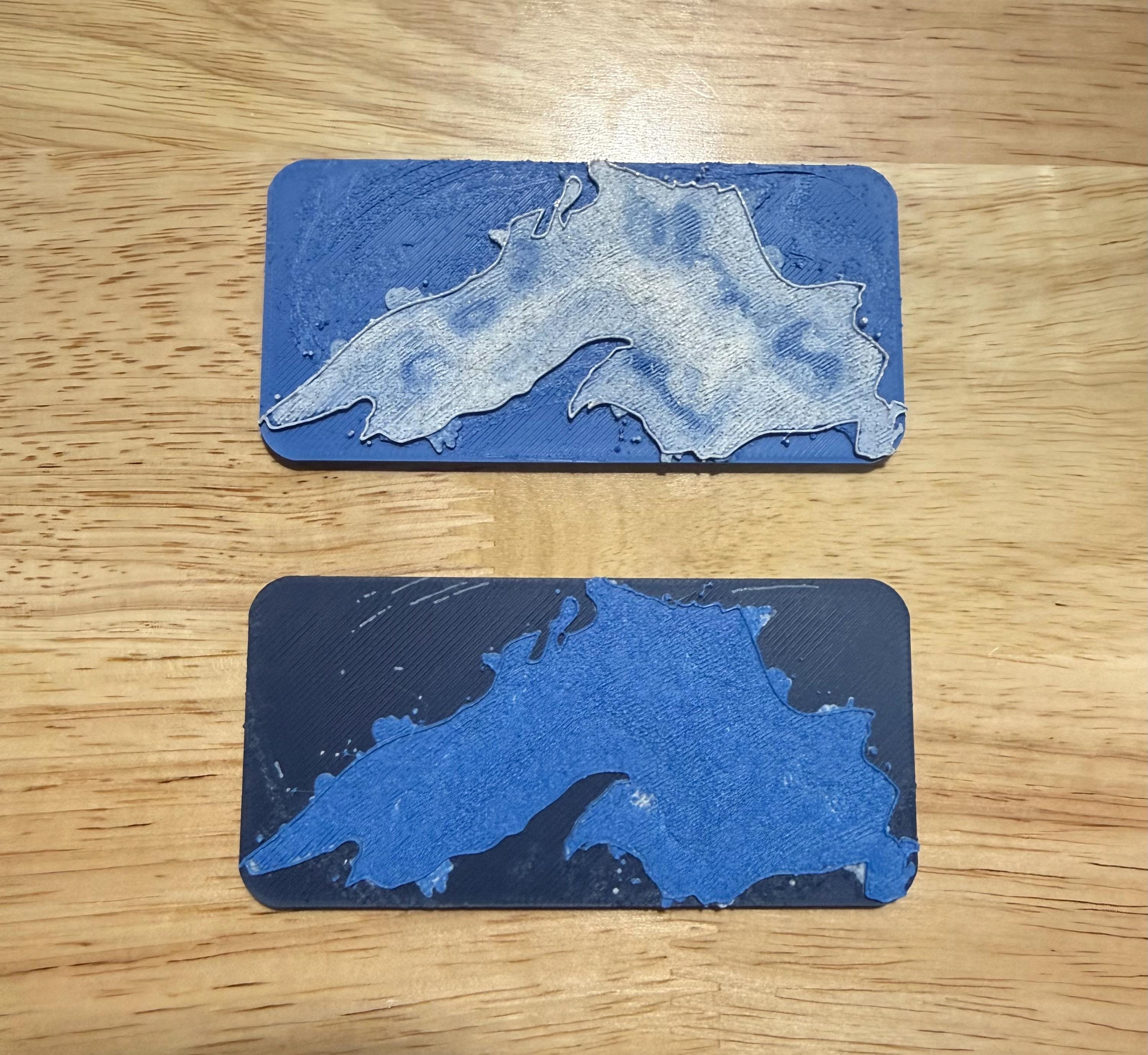 Great Lakes Magnet Set – Lake Superior, Midwest Fridge Art (3 Magnets)