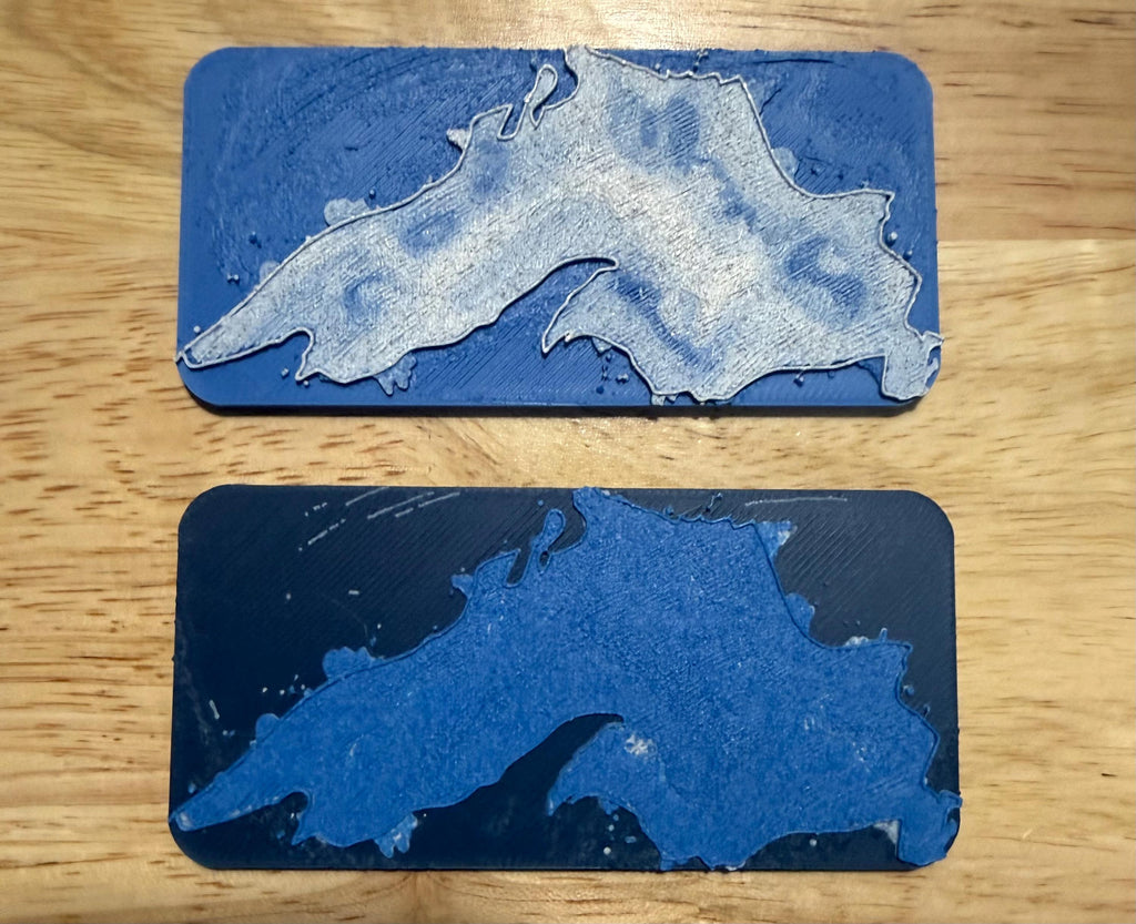 Lake Superior "Gitche Gumee" Magnets (2) - Made in Pure Michigan