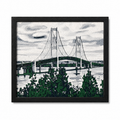 Mackinac Bridge "Mighty Mac" HueForge Filament Painting