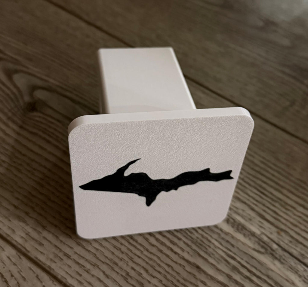 Small Yooper Spirit Hitch Cover - 2" - Upper Peninsula of Michigan