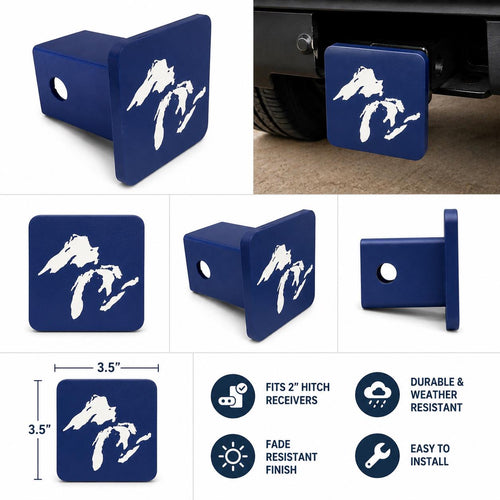 Great Lakes Spirit Hitch Cover - 2" - Midwest
