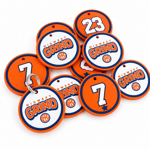 Custom Logo Keychains - Elevate Your Brand or Team!