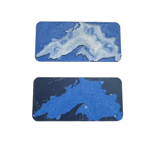 Great Lakes Magnet Set – Lake Superior, Midwest Fridge Art (3 Magnets)