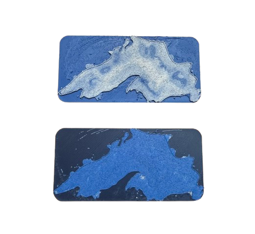 Great Lakes Magnet Set – Lake Superior, Midwest Fridge Art (3 Magnets)