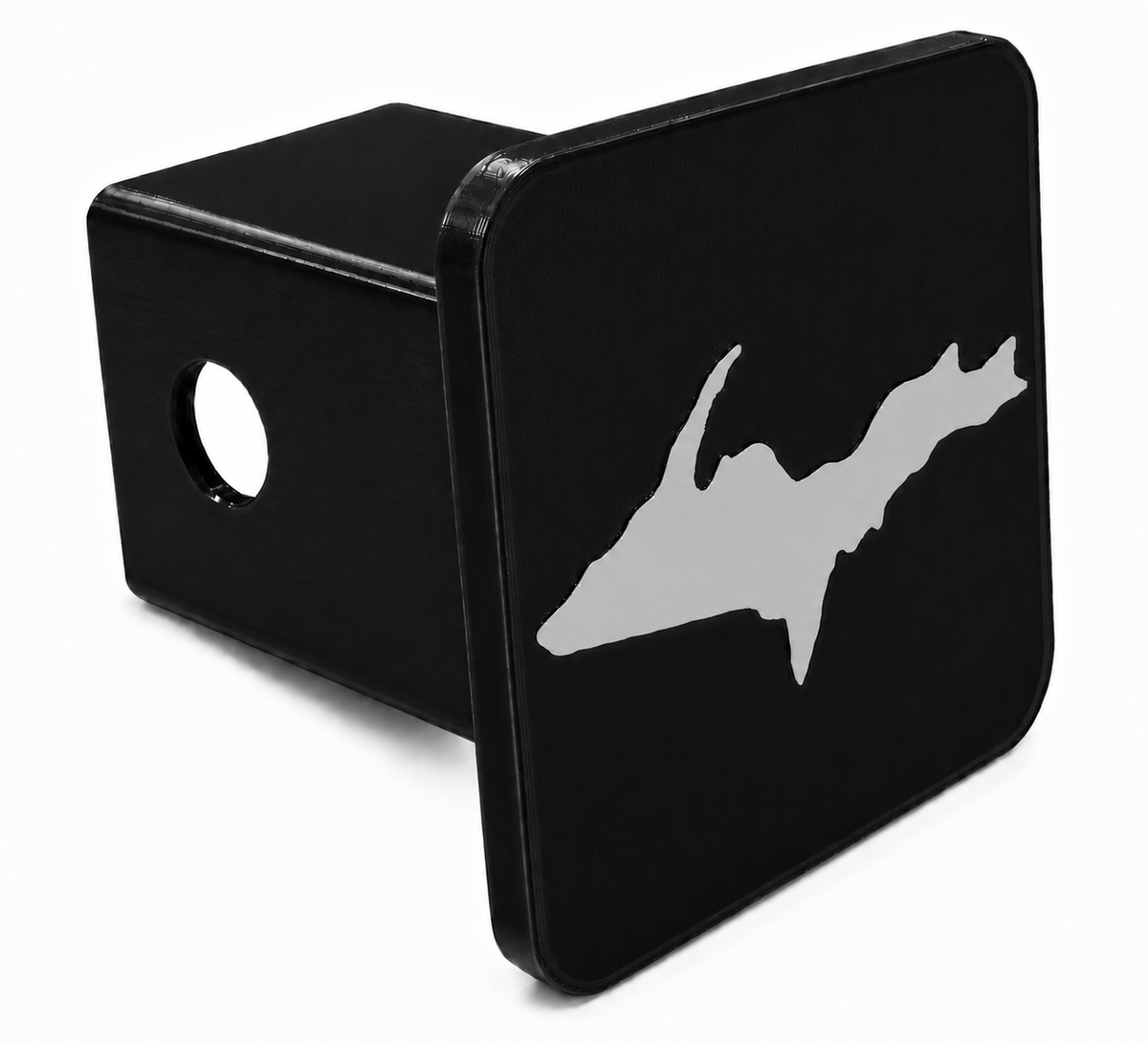 Small Yooper Spirit Hitch Cover - 2" - Upper Peninsula of Michigan