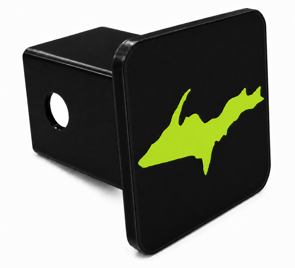 Small Yooper Spirit Hitch Cover - 2" - Upper Peninsula of Michigan