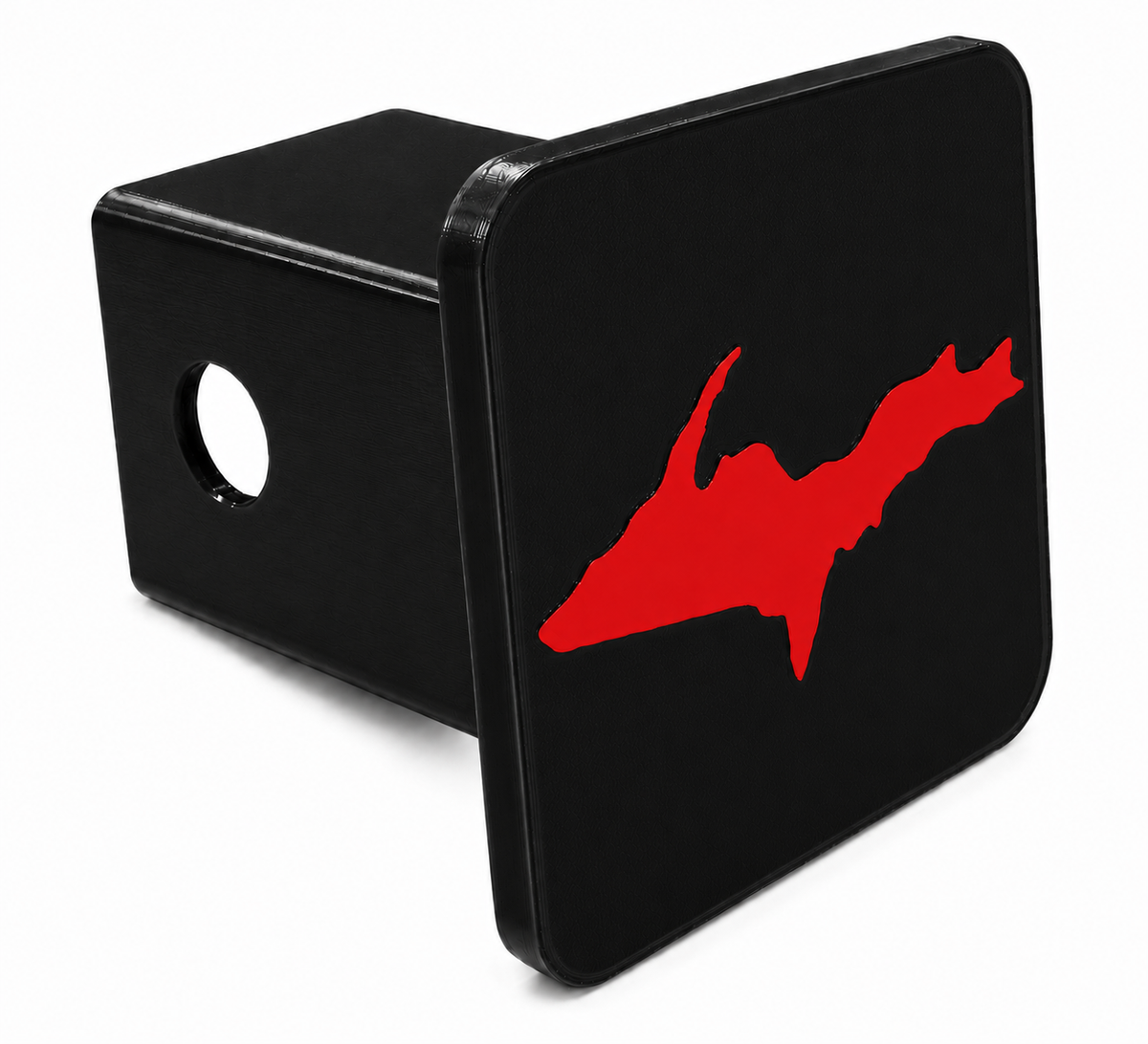 Small Yooper Spirit Hitch Cover - 2" - Upper Peninsula of Michigan