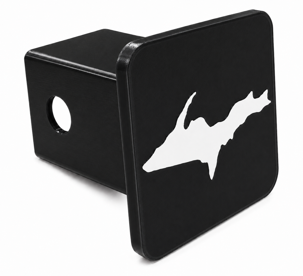 Small Yooper Spirit Hitch Cover - 2" - Upper Peninsula of Michigan