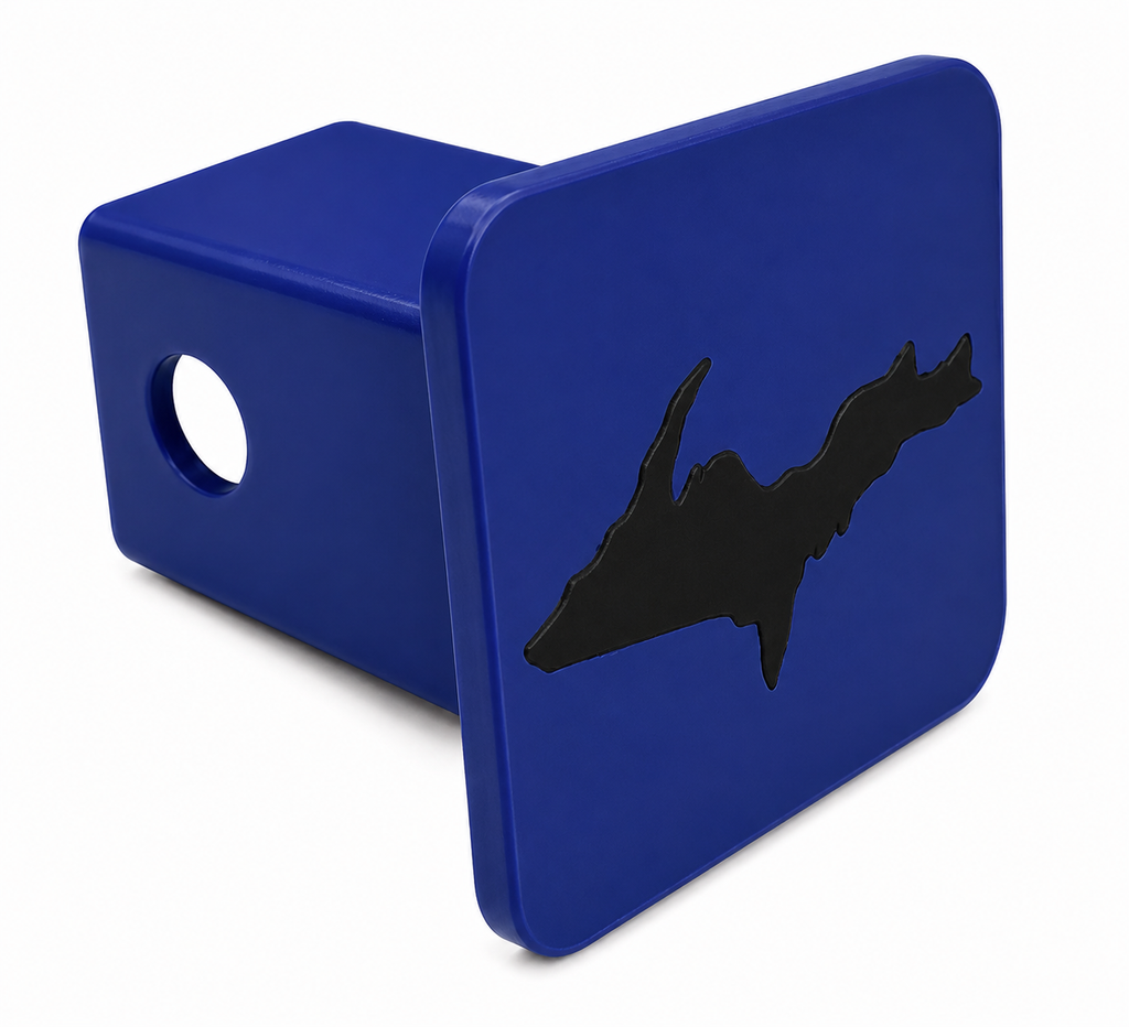 Small Yooper Spirit Hitch Cover - 2" - Upper Peninsula of Michigan