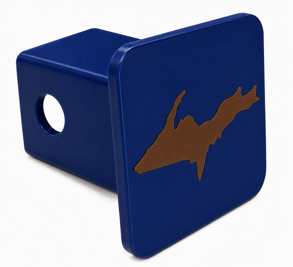 Small Yooper Spirit Hitch Cover - 2" - Upper Peninsula of Michigan