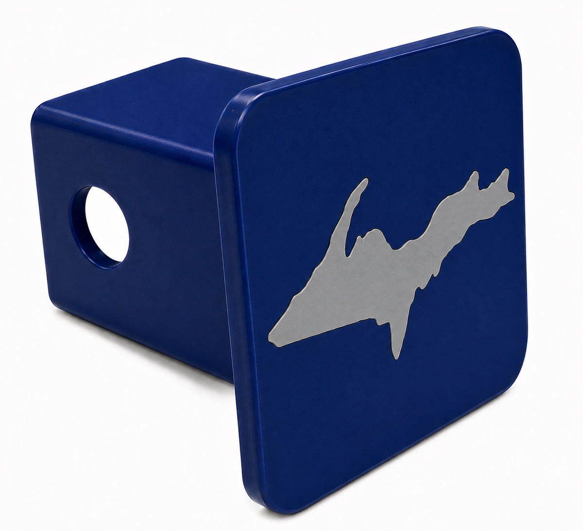Small Yooper Spirit Hitch Cover - 2" - Upper Peninsula of Michigan