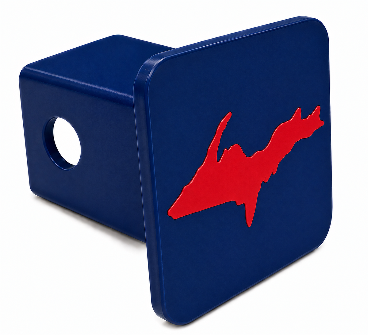 Small Yooper Spirit Hitch Cover - 2" - Upper Peninsula of Michigan