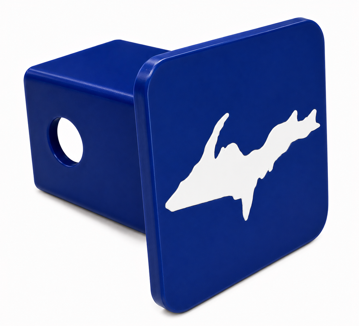 Small Yooper Spirit Hitch Cover - 2" - Upper Peninsula of Michigan