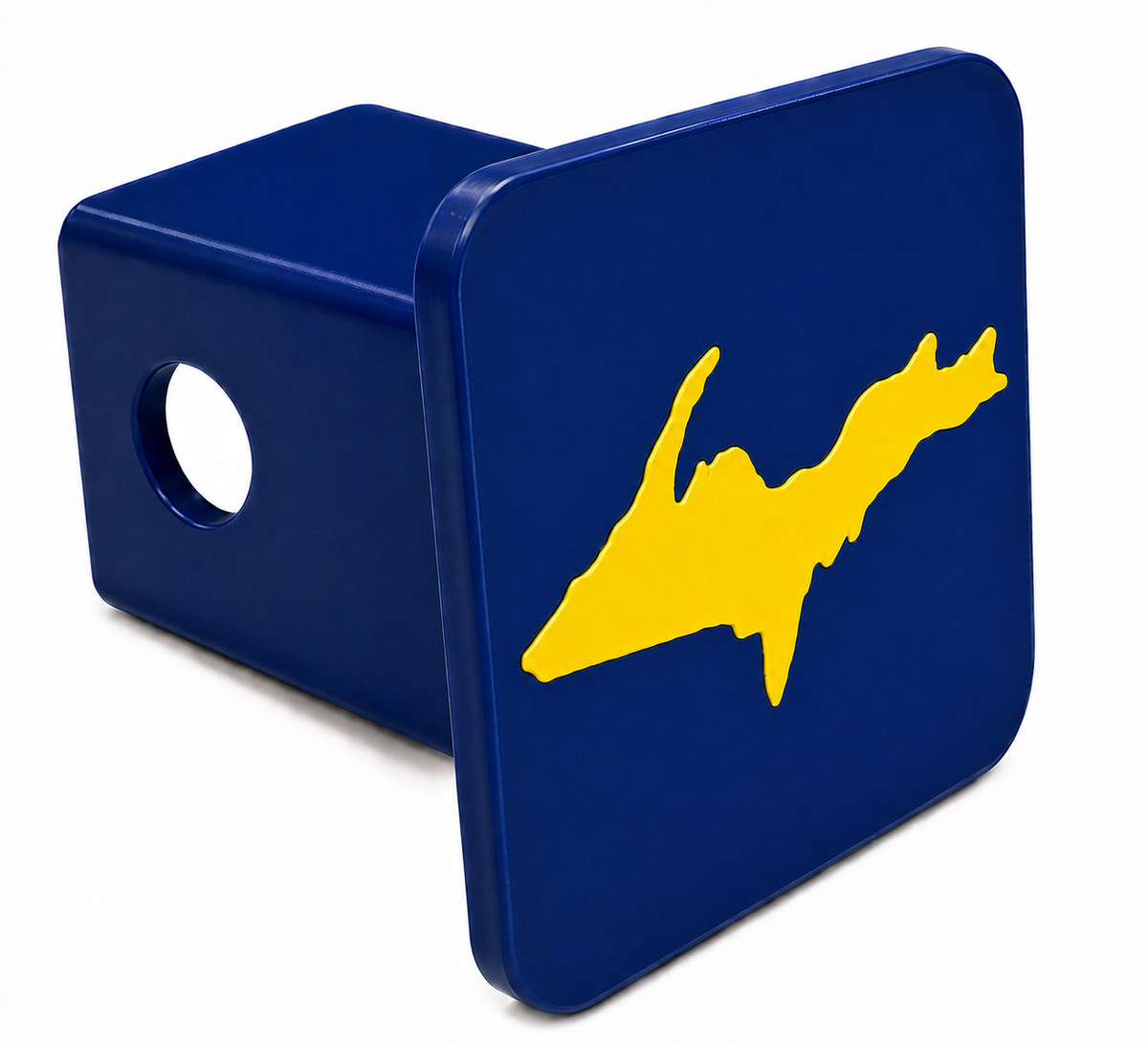 Small Yooper Spirit Hitch Cover - 2" - Upper Peninsula of Michigan