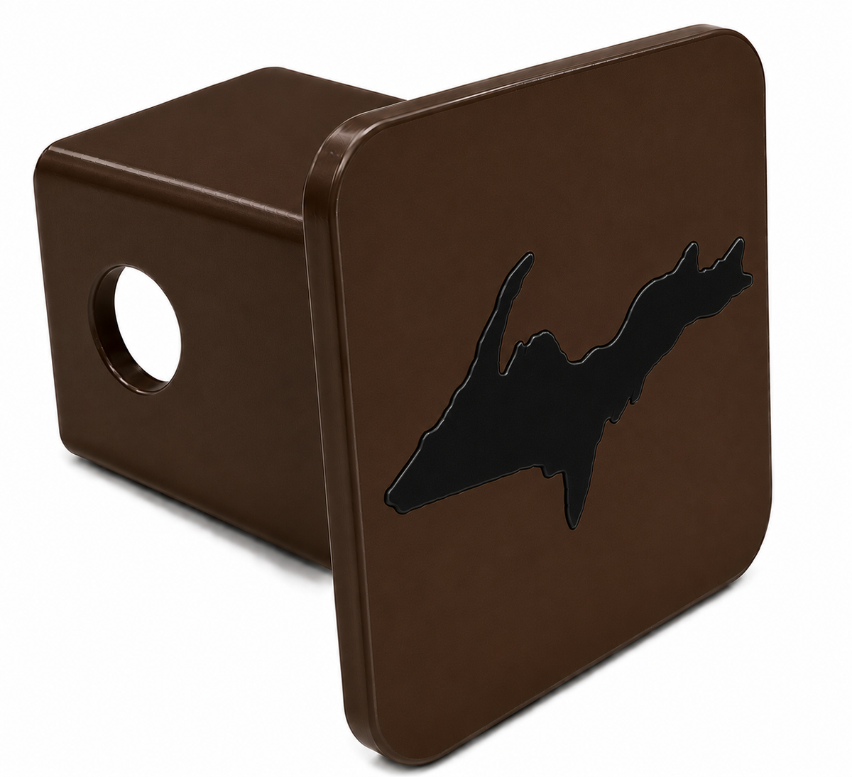 Small Yooper Spirit Hitch Cover - 2" - Upper Peninsula of Michigan