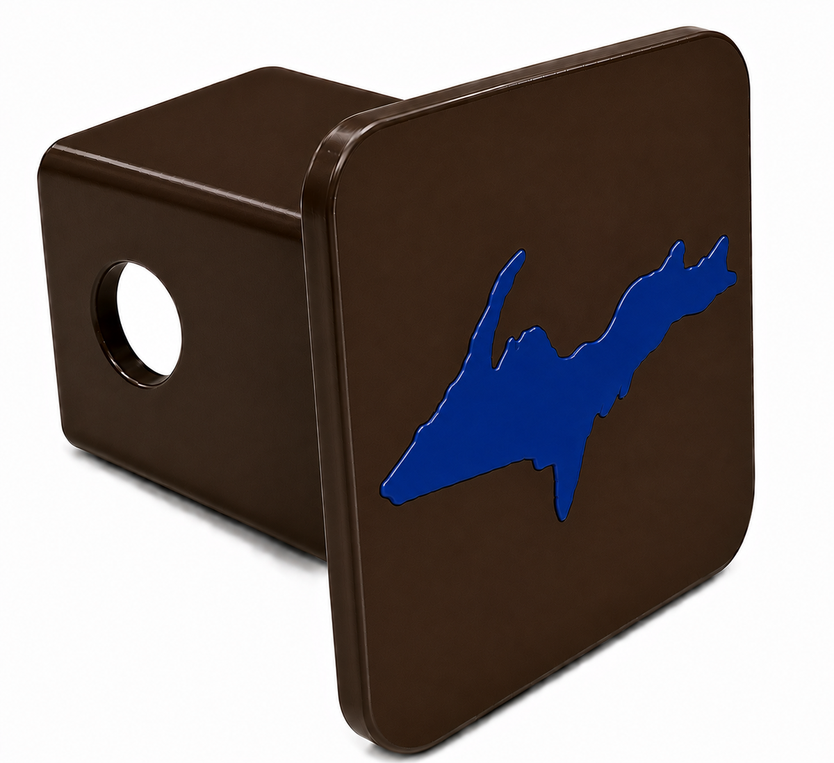Small Yooper Spirit Hitch Cover - 2" - Upper Peninsula of Michigan