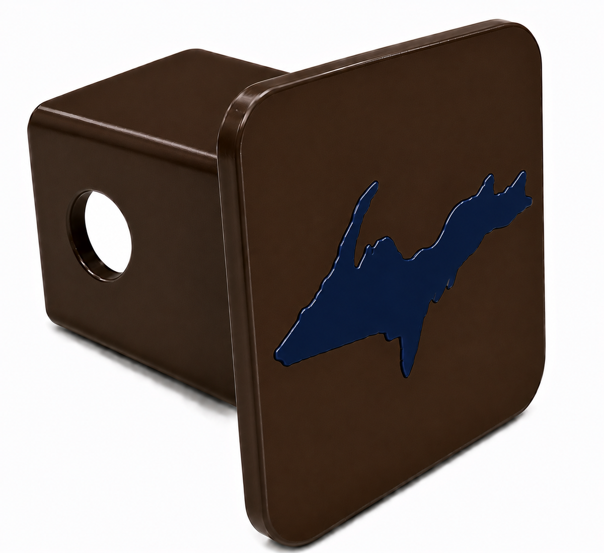 Small Yooper Spirit Hitch Cover - 2" - Upper Peninsula of Michigan