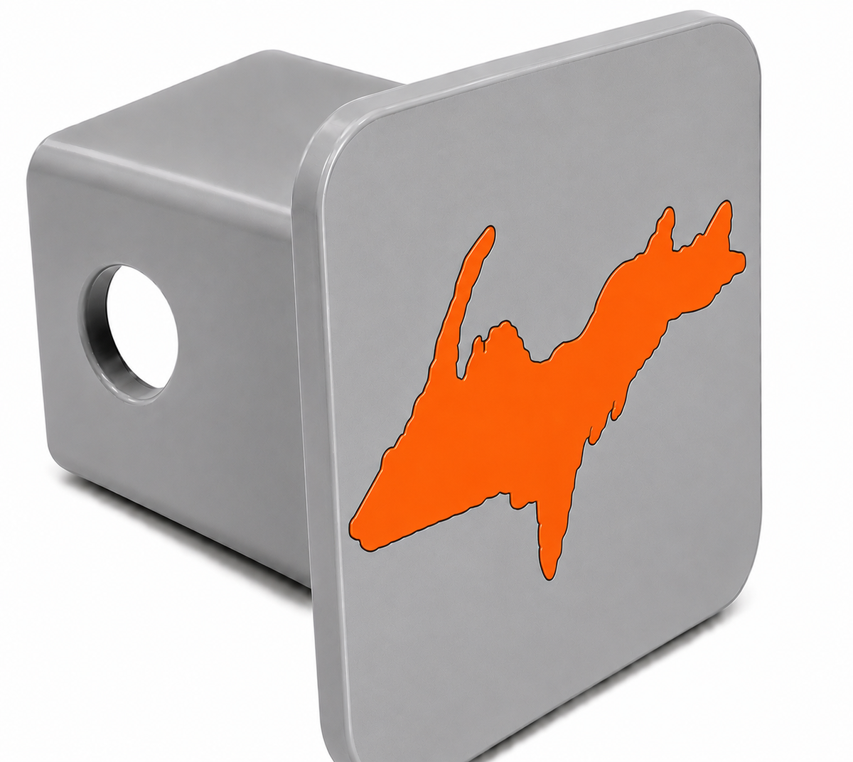 Small Yooper Spirit Hitch Cover - 2" - Upper Peninsula of Michigan