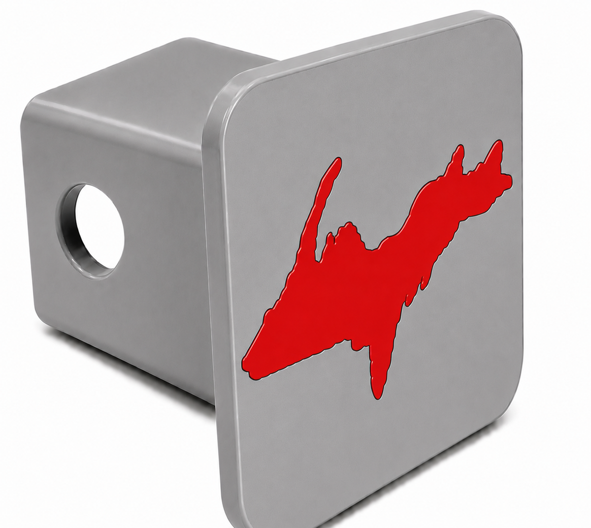 Small Yooper Spirit Hitch Cover - 2" - Upper Peninsula of Michigan