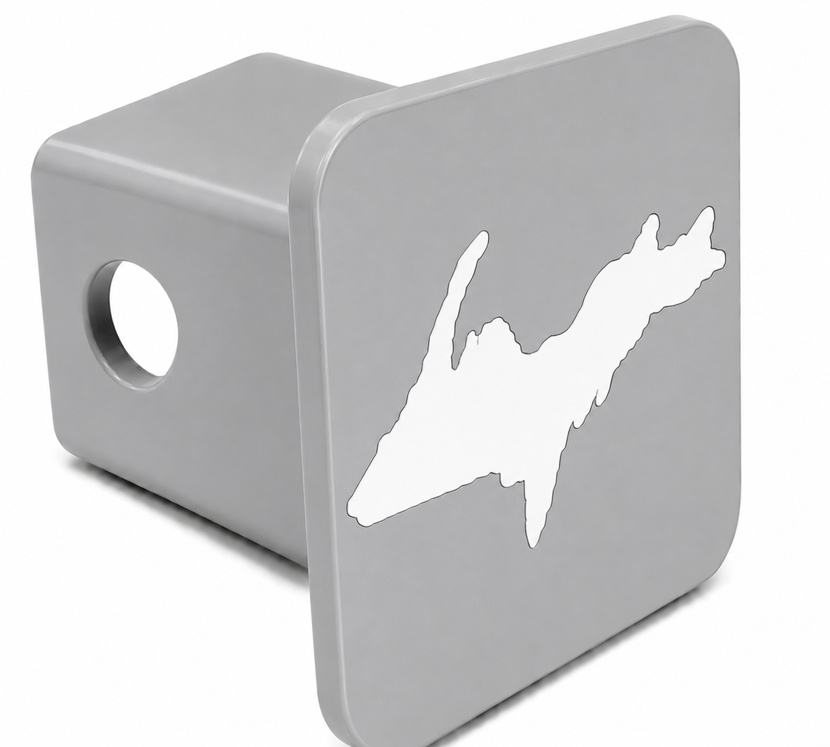 Small Yooper Spirit Hitch Cover - 2" - Upper Peninsula of Michigan