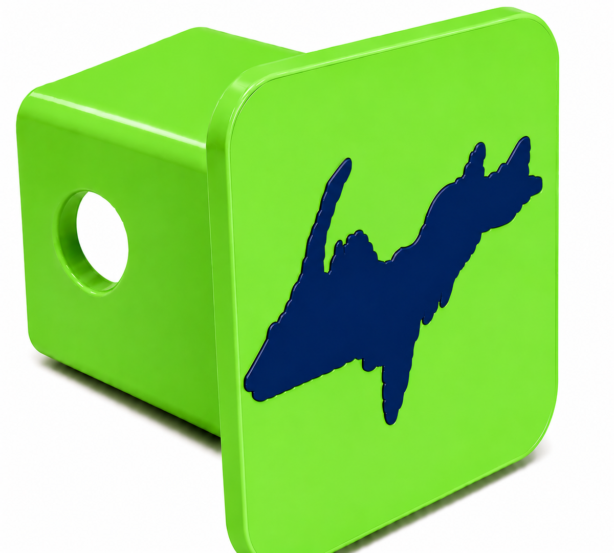 Small Yooper Spirit Hitch Cover - 2" - Upper Peninsula of Michigan