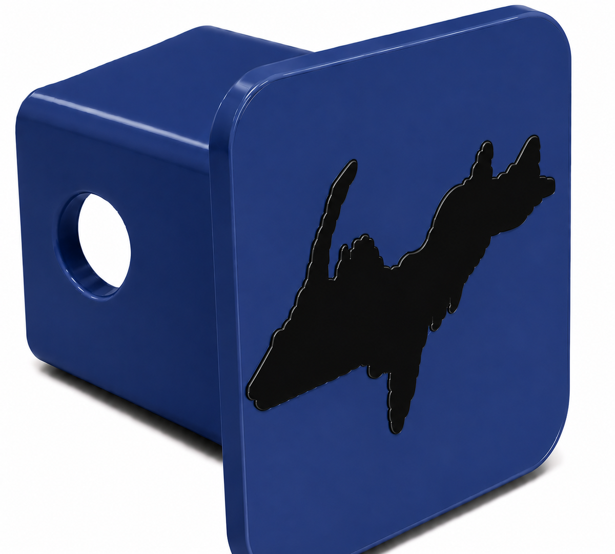 Small Yooper Spirit Hitch Cover - 2" - Upper Peninsula of Michigan