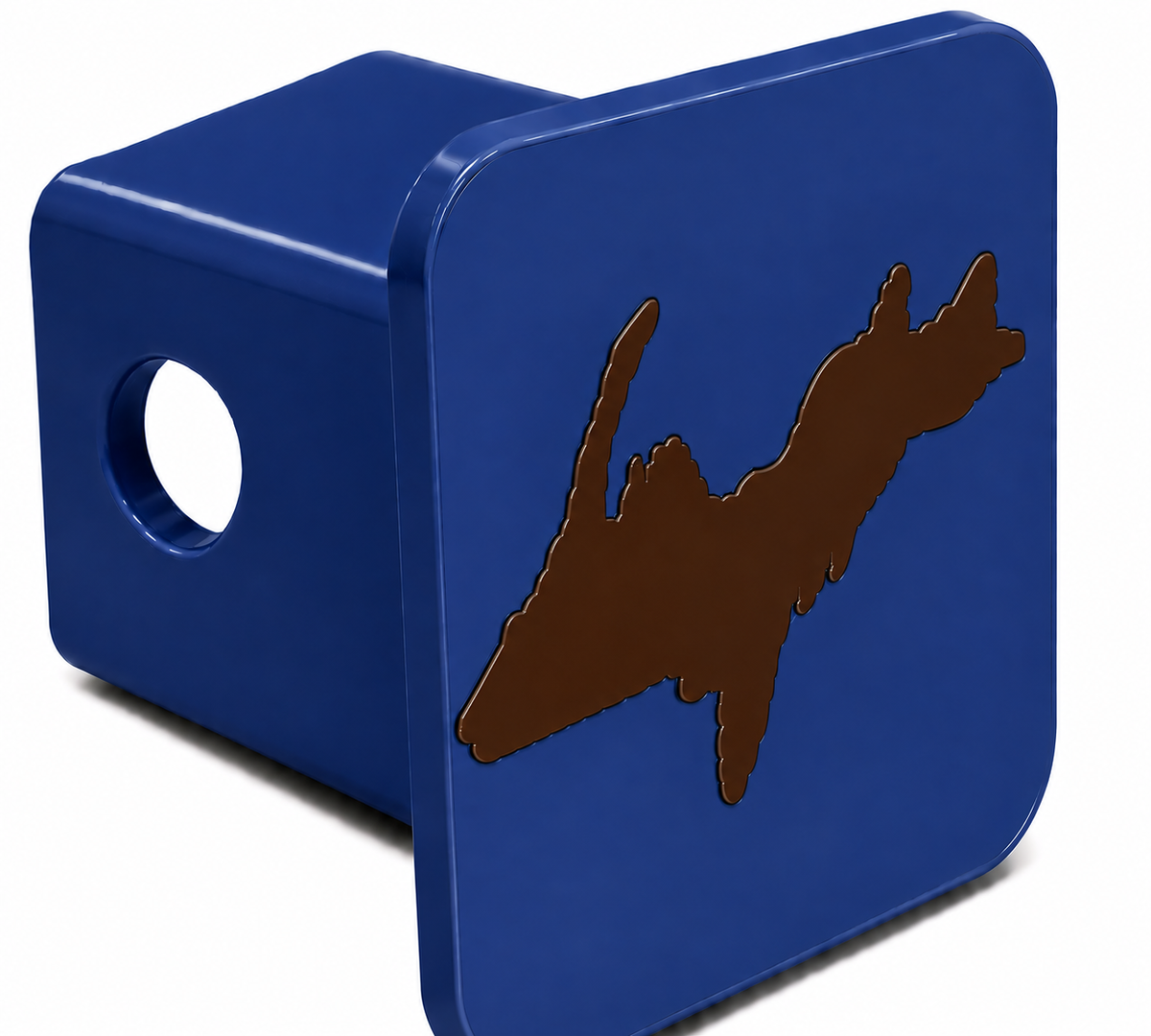 Small Yooper Spirit Hitch Cover - 2" - Upper Peninsula of Michigan