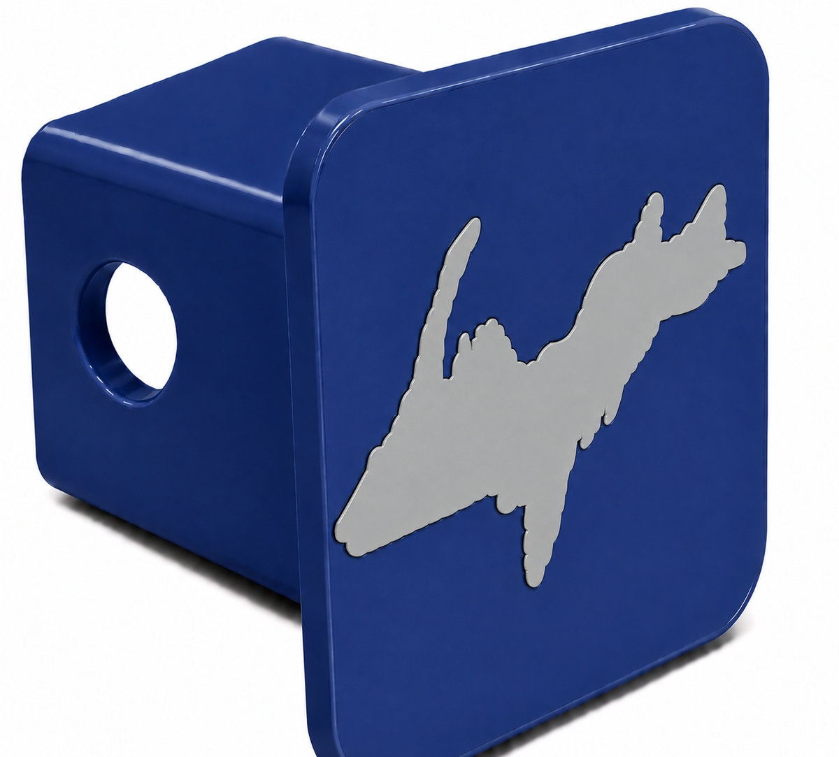 Small Yooper Spirit Hitch Cover - 2" - Upper Peninsula of Michigan