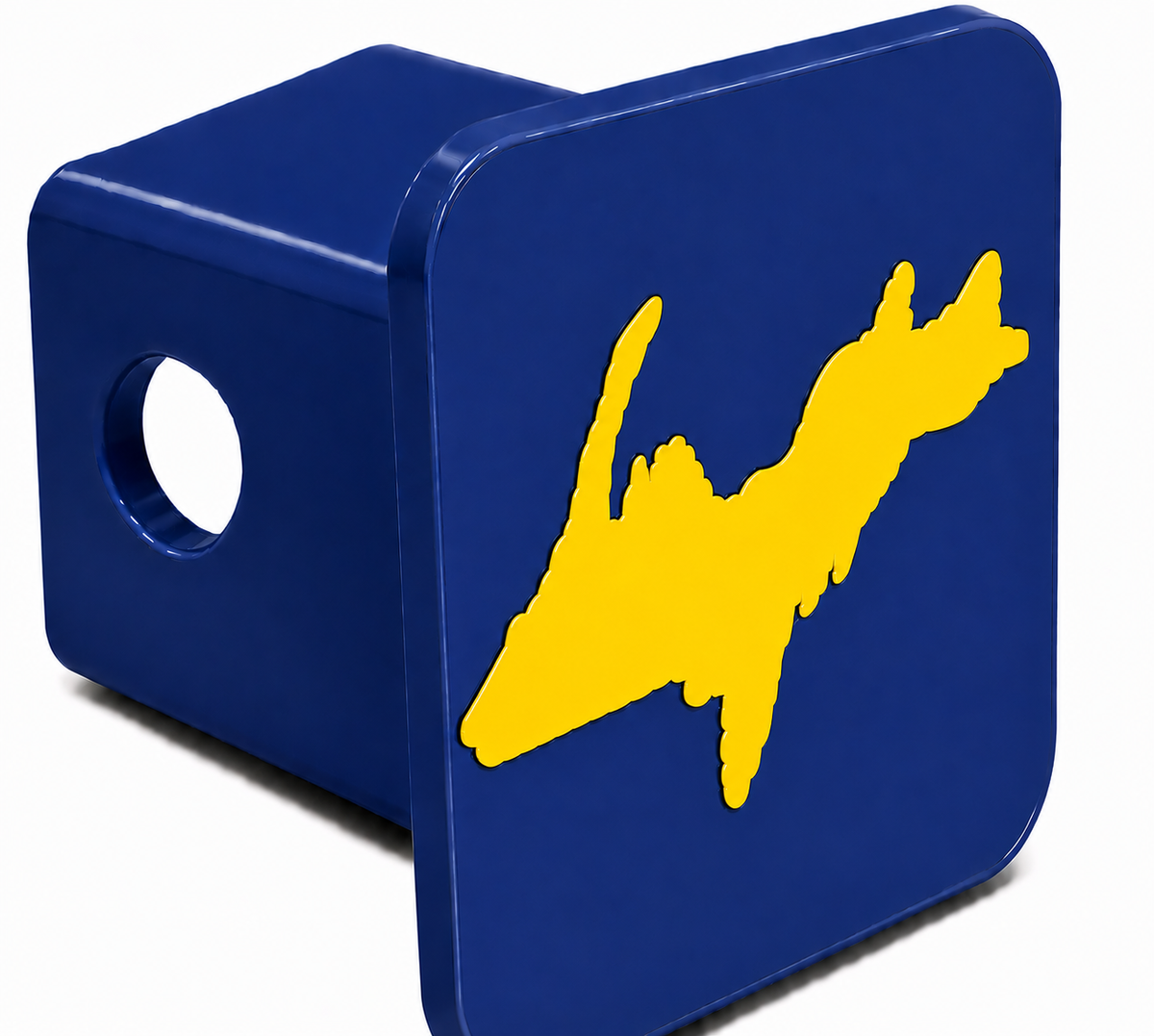 Small Yooper Spirit Hitch Cover - 2" - Upper Peninsula of Michigan