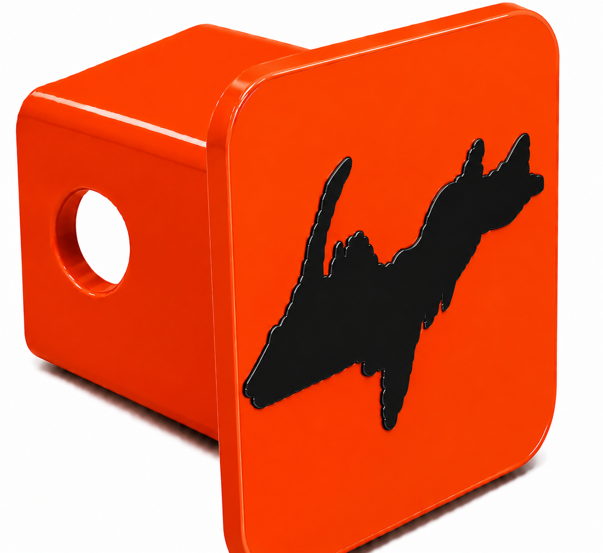 Small Yooper Spirit Hitch Cover - 2" - Upper Peninsula of Michigan