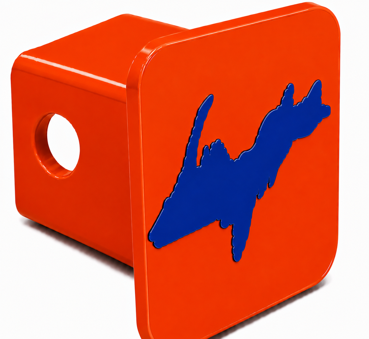 Small Yooper Spirit Hitch Cover - 2" - Upper Peninsula of Michigan