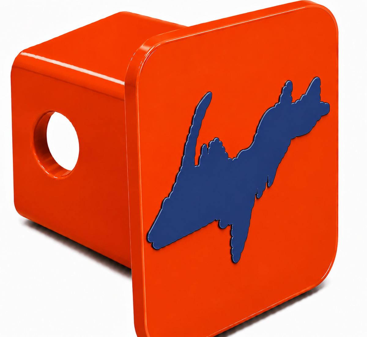 Small Yooper Spirit Hitch Cover - 2" - Upper Peninsula of Michigan