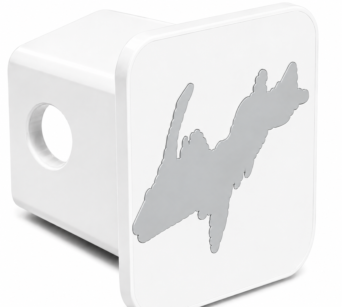 Small Yooper Spirit Hitch Cover - 2" - Upper Peninsula of Michigan
