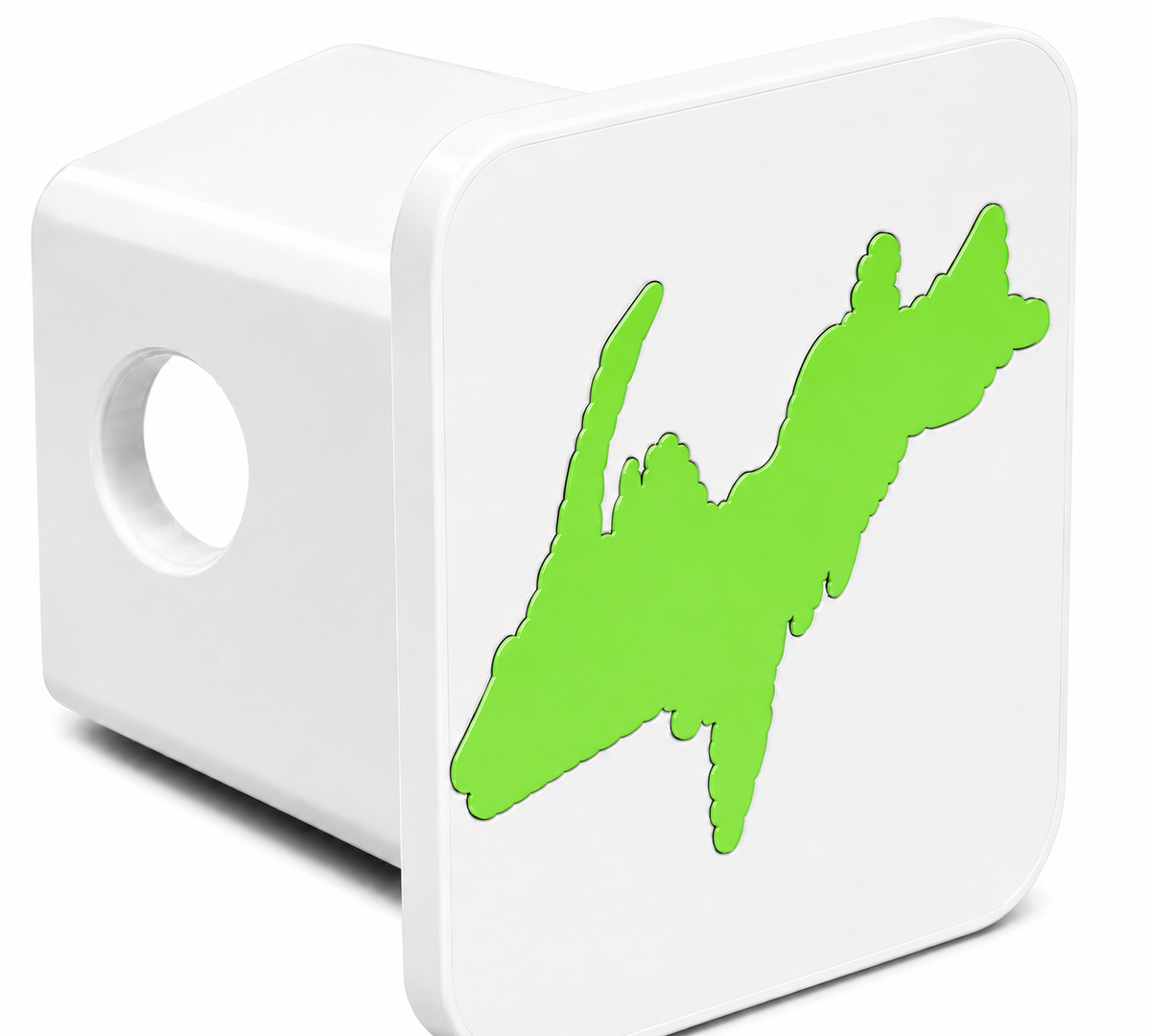 Small Yooper Spirit Hitch Cover - 2" - Upper Peninsula of Michigan