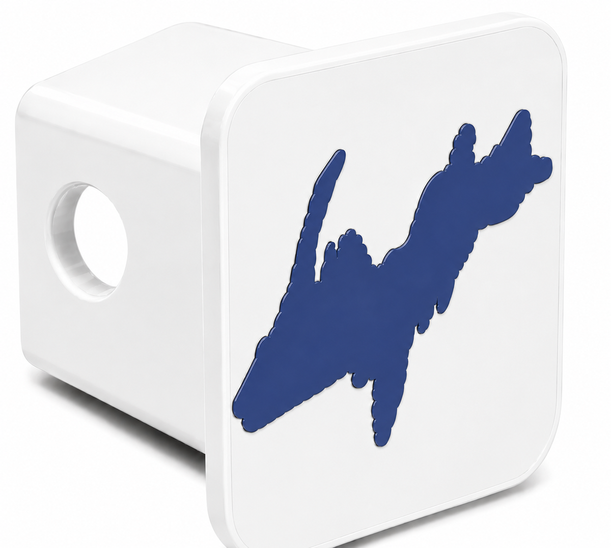 Small Yooper Spirit Hitch Cover - 2" - Upper Peninsula of Michigan