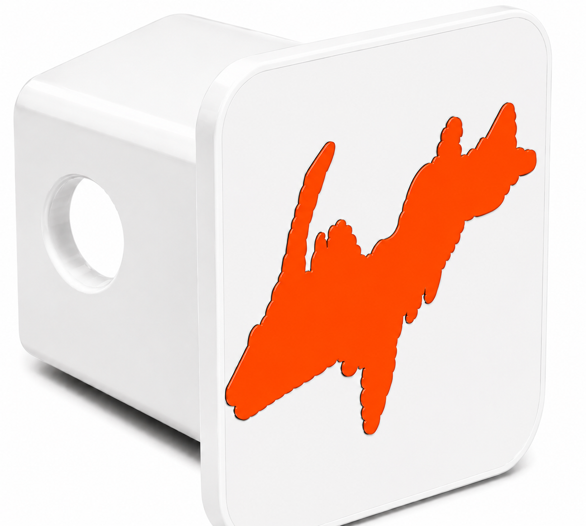 Small Yooper Spirit Hitch Cover - 2" - Upper Peninsula of Michigan