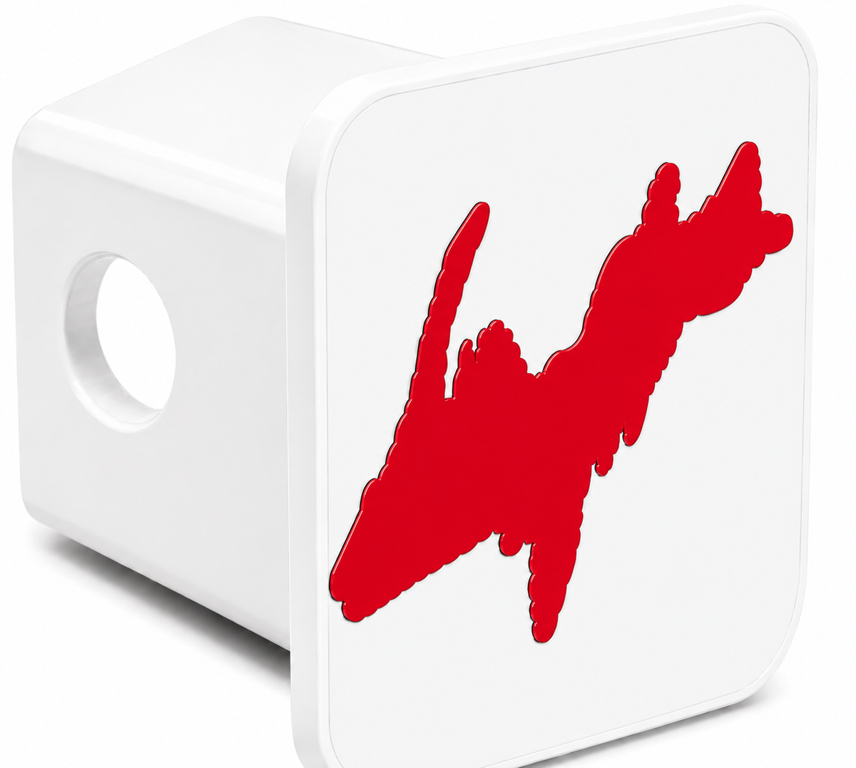 Small Yooper Spirit Hitch Cover - 2" - Upper Peninsula of Michigan