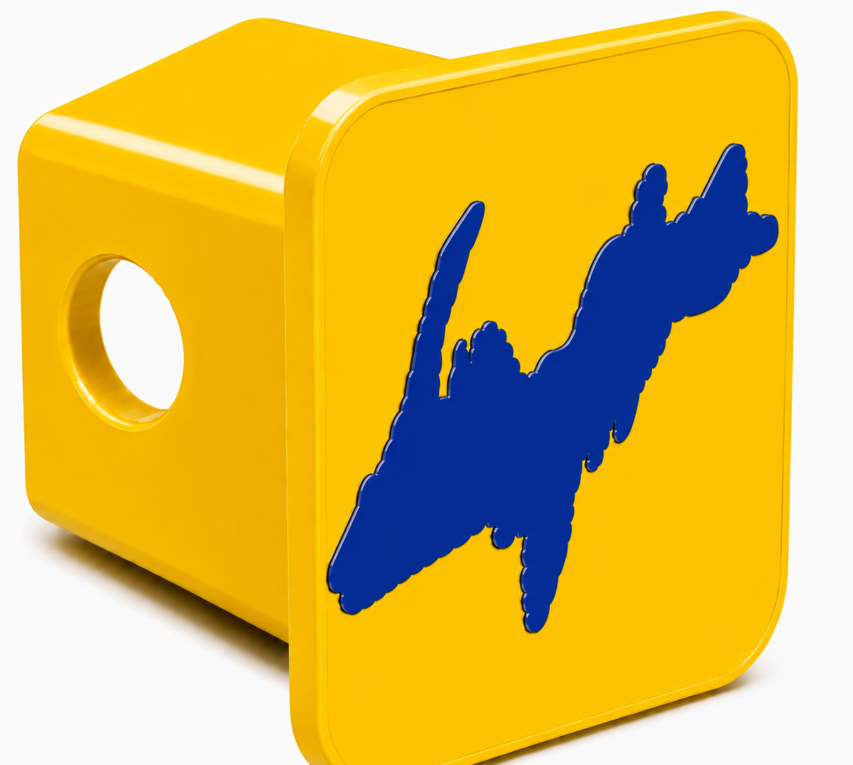 Small Yooper Spirit Hitch Cover - 2" - Upper Peninsula of Michigan