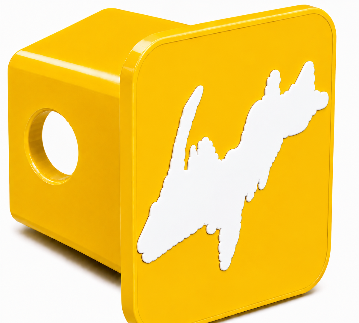 Small Yooper Spirit Hitch Cover - 2" - Upper Peninsula of Michigan