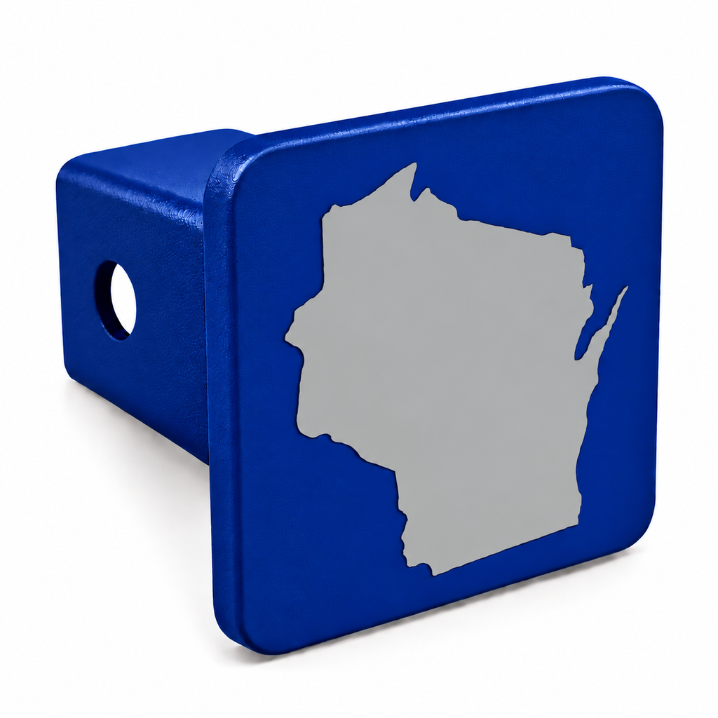 Wisconsin Spirit Hitch Cover – Durable Trailer Hitch Cover - 2"