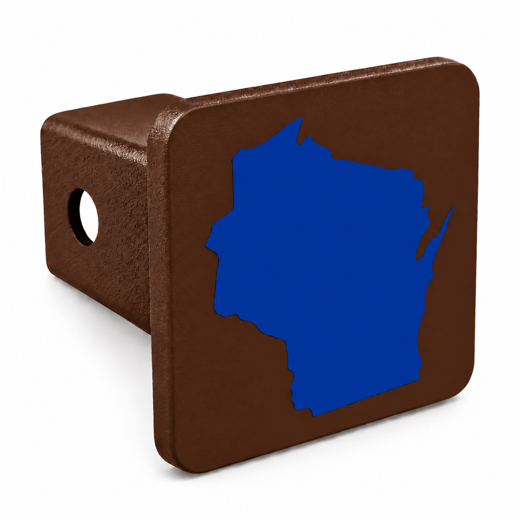Wisconsin Spirit Hitch Cover – Durable Trailer Hitch Cover - 2"