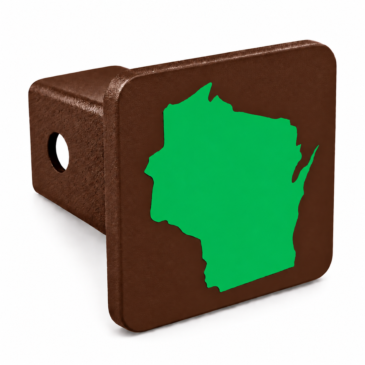 Wisconsin Spirit Hitch Cover – Durable Trailer Hitch Cover - 2"