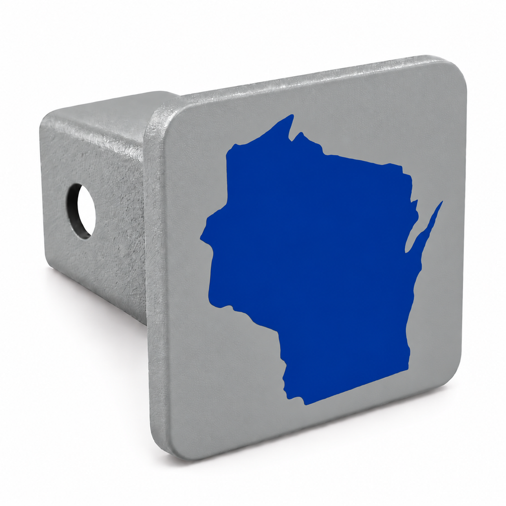 Wisconsin Spirit Hitch Cover – Durable Trailer Hitch Cover - 2"