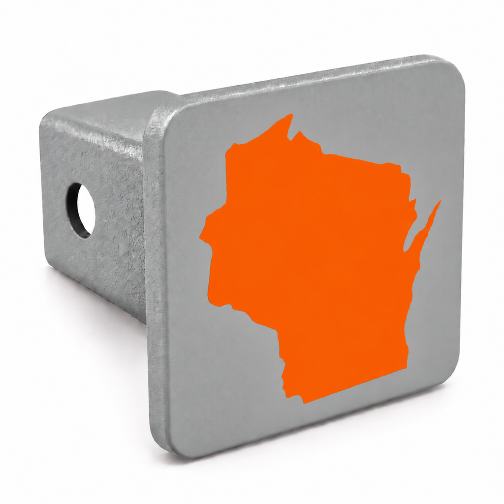 Wisconsin Spirit Hitch Cover – Durable Trailer Hitch Cover - 2"
