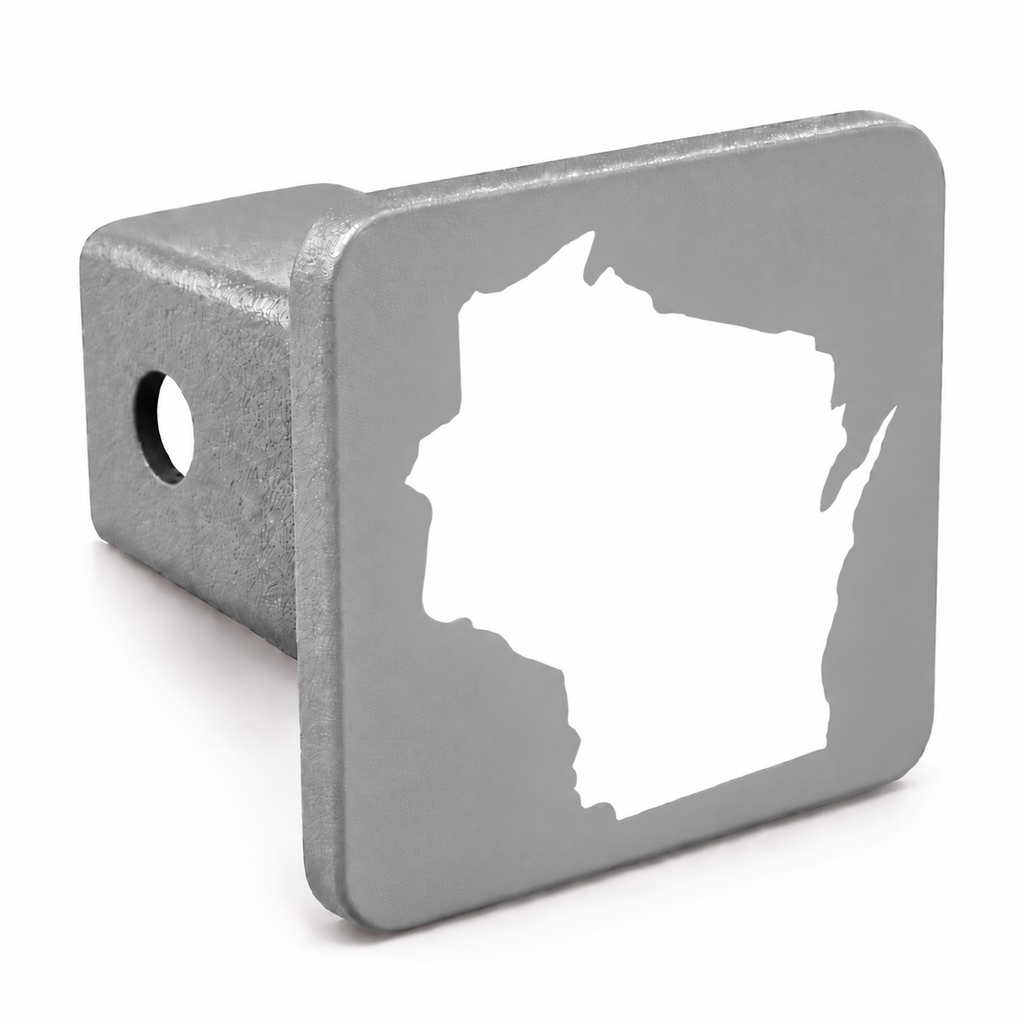 Wisconsin Spirit Hitch Cover – Durable Trailer Hitch Cover - 2"