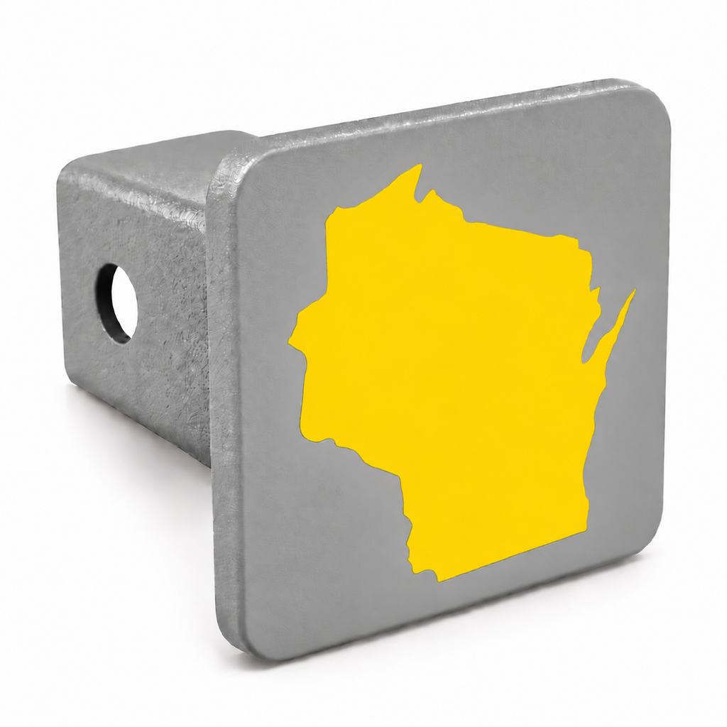 Wisconsin Spirit Hitch Cover – Durable Trailer Hitch Cover - 2"