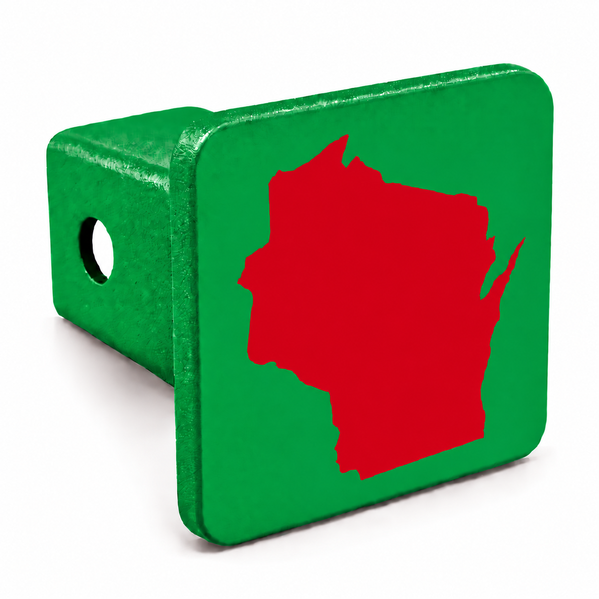 Wisconsin Spirit Hitch Cover – Durable Trailer Hitch Cover - 2"